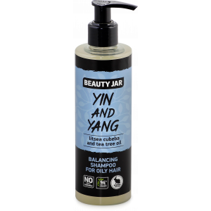 Beauty Jar YIN AND YANG - balansuojantis šampūnas riebaluotiems plaukams 250 ml